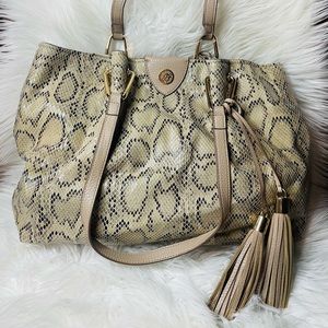 Anne Klein Snake Skin shoulder/hand bag